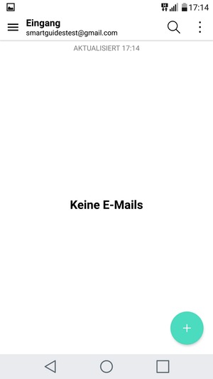 Ihr Gmail Konto ist einsatzbereit