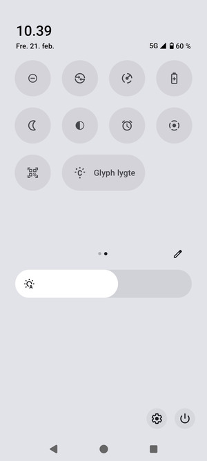 Vælg Batterisparefunktion