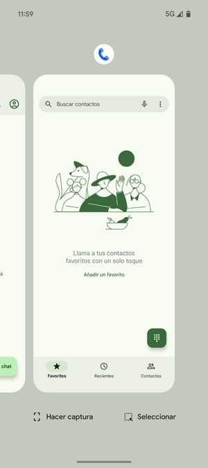 Deslice las aplicaciones hacia arriba para cerrarlas