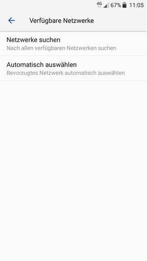 Wählen Sie Netzwerke suchen