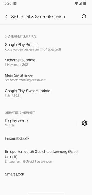 Ihr Handy ist jetzt mit einer Bildschirmsperre gesichert