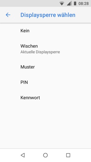 Wählen Sie Muster