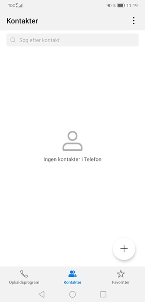 Vælg Menu-knappen