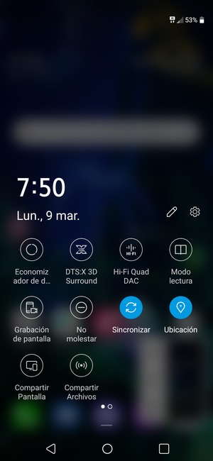 Desactive Ubicación