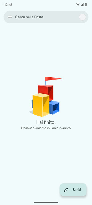 Il tuo account è pronto per l'uso