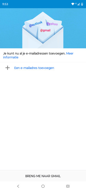 Selecteer Een e-mailadres toevoegen