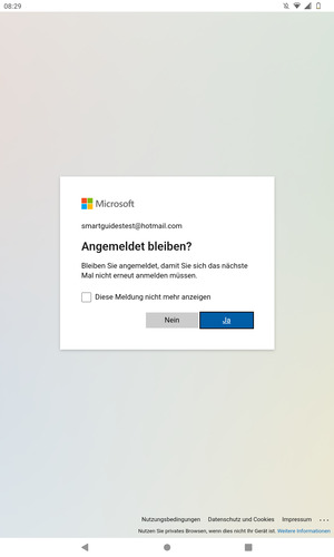 Wählen Sie Ihre gewünschte Option