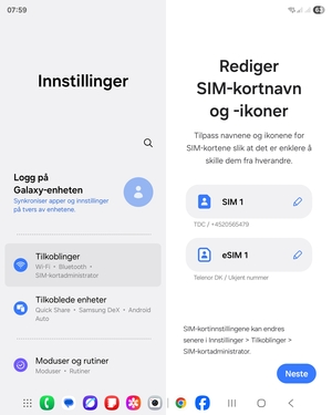 Velg Neste