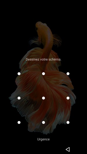 Votre téléphone est maintenant sécurisé par un écran de verrouillage