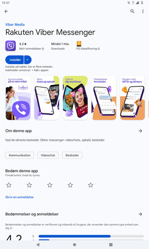 Vælg Installer