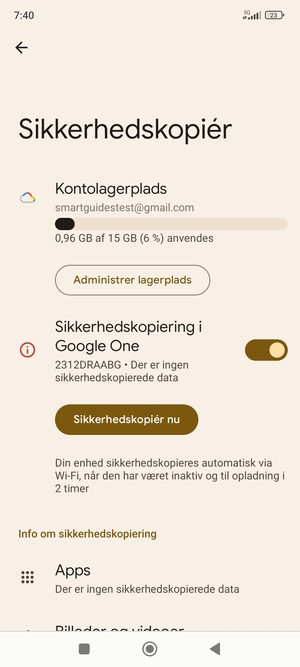 Vælg Kontolagerplads