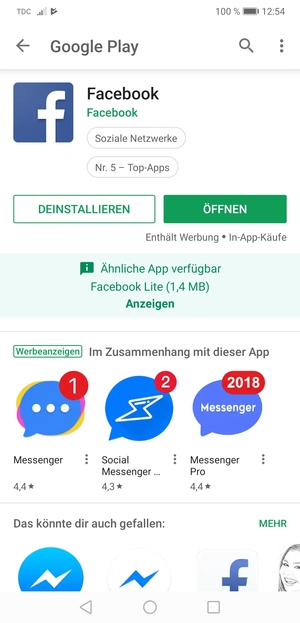 Wählen Sie ÖFFNEN