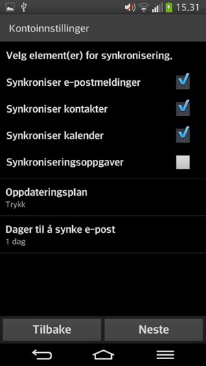 Velg Neste