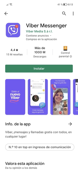 Seleccione Instalar