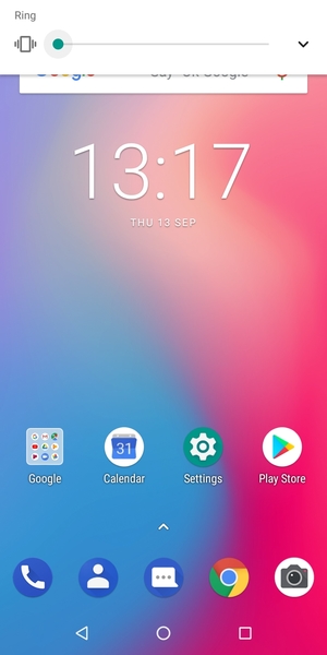 Continue to press for vibration mode, which is approved with a short vibration