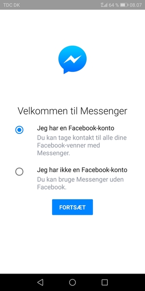 Din app er klar til brug