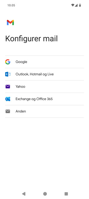 Vælg Anden