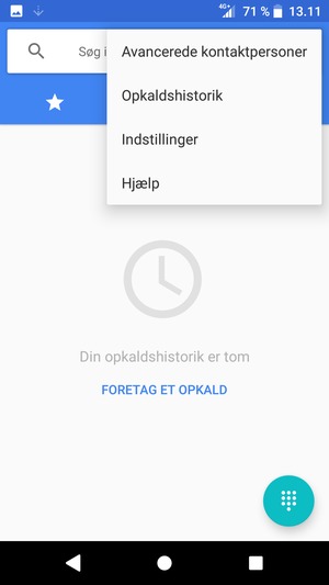 Vælg Indstillinger