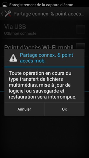 Sélectionnez OK