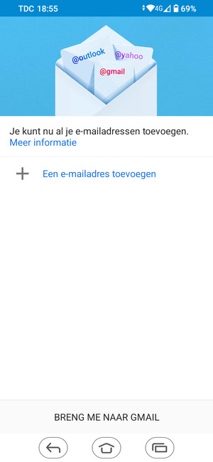 Selecteer Een e-mailadres toevegen