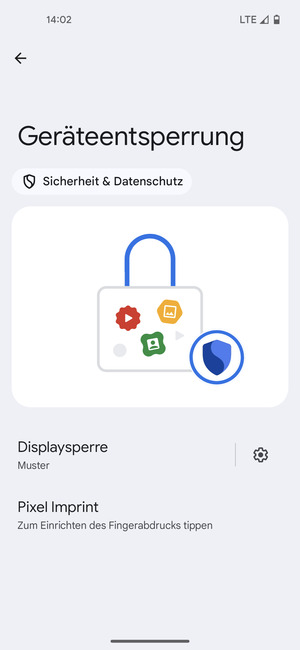 Ihr Handy ist jetzt mit einer Bildschirmsperre gesichert
