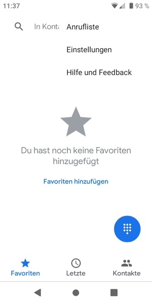 Wählen Sie Einstellungen