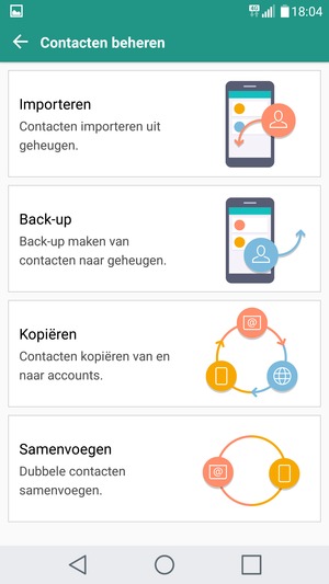 Selecteer Importeren
