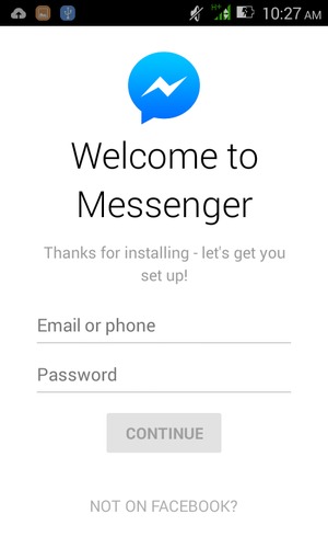 Your app is ready to use