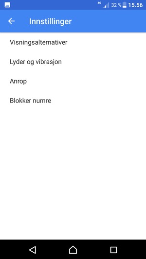 Velg Anrop