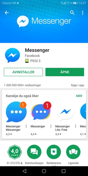 Velg ÅPNE