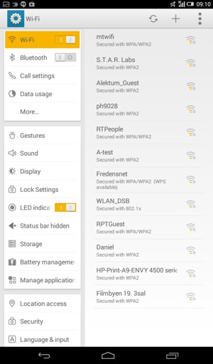 Turn Wi-Fi on