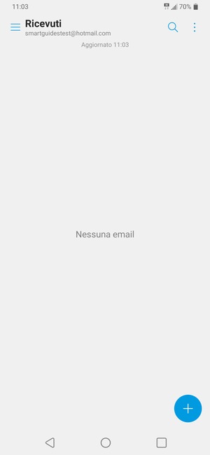 Il tuo Hotmail è pronto per l'uso