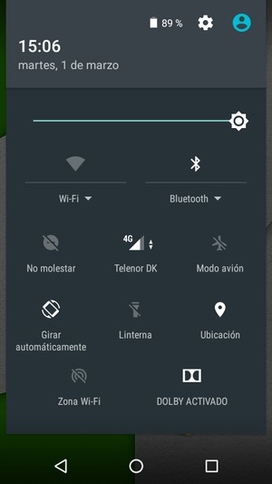 Desactive Wi-Fi y Bluetooth