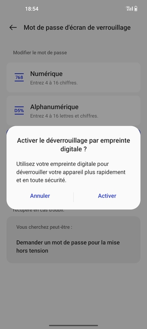 Sélectionnez votre option préférée
