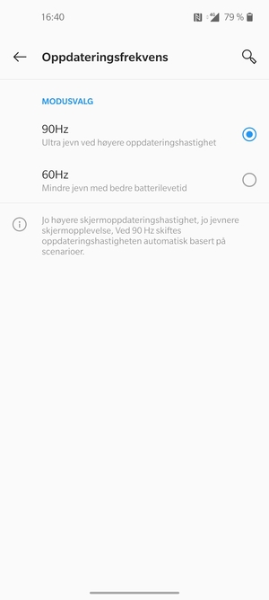 Velg 60Hz