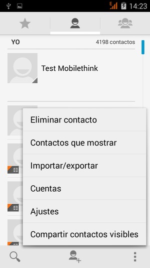 Seleccione Importar/exportar