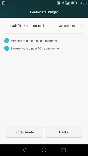 Välj Nästa