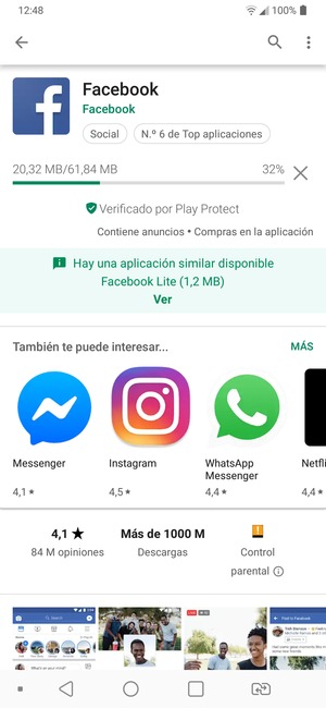 Espere a que el proceso de instalación finalice