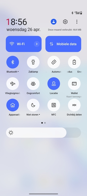 Schakel Wi-Fi en Bluetooth uit