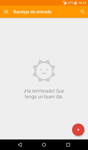 Su Gmail/Hotmail está listo para usar