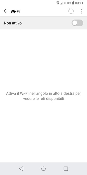 Attiva Wi-Fi