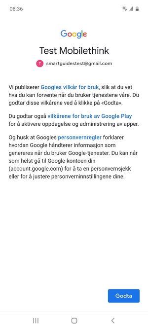 Velg Godta