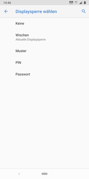 Wählen Sie Muster