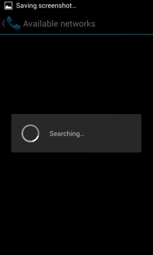 Wait for the search to finish
