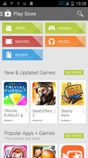 Select the Search button