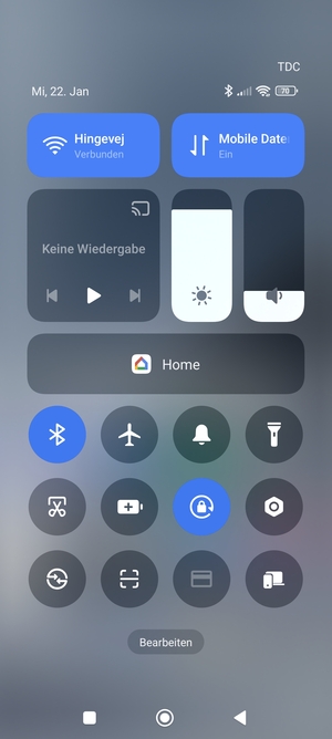 Schalten Sie Wi-Fi und Bluetooth aus