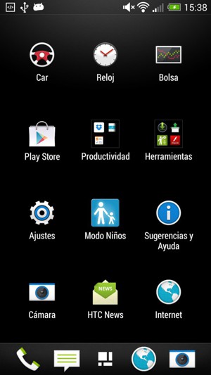 Seleccione Ajustes