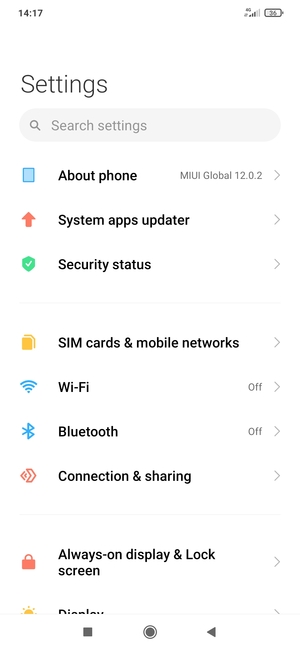 Select Wi-Fi