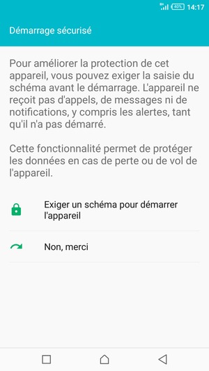 Sélectionnez votre option préférée