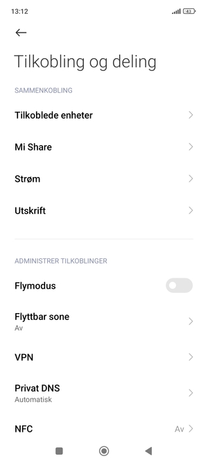 Velg Flyttbar sone